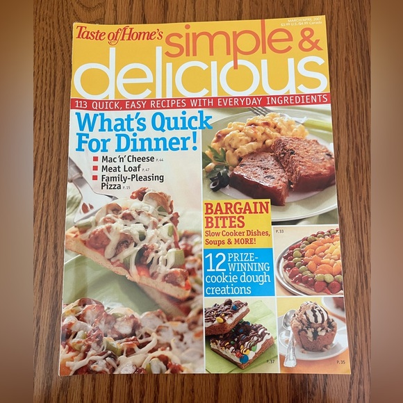 12 issues of Simple & Delicious magazine by Taste of Home - Picture 3 of 14